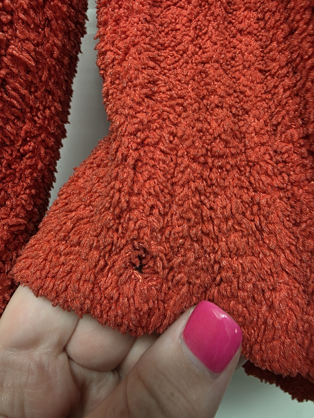 Forever 21 Red Cropped Crew Neck Sweater - Picture 4 of 4